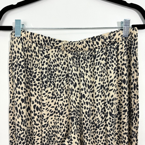 Salt Water Luxe Women’s Size Medium Cheetah Animal Print Rayon Pajama Set New - Picture 7 of 10